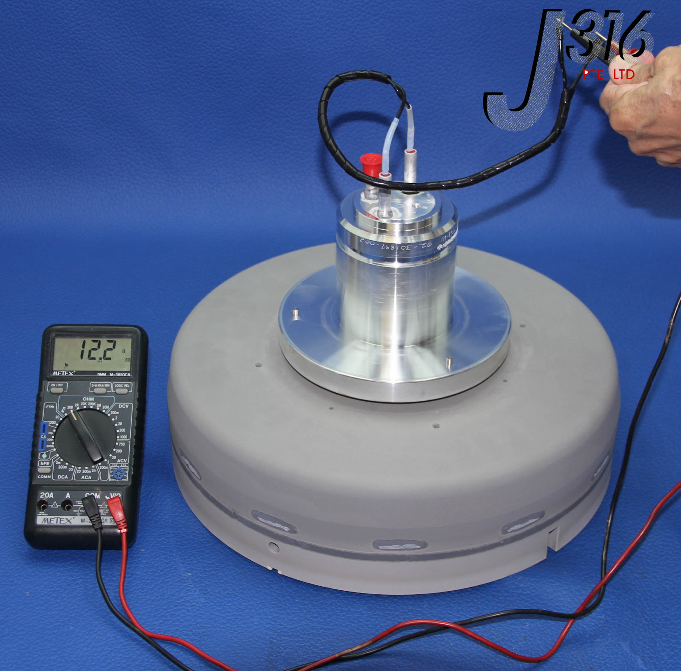7087 NOVELLUS PEDESTAL HEATER 02-301897-002