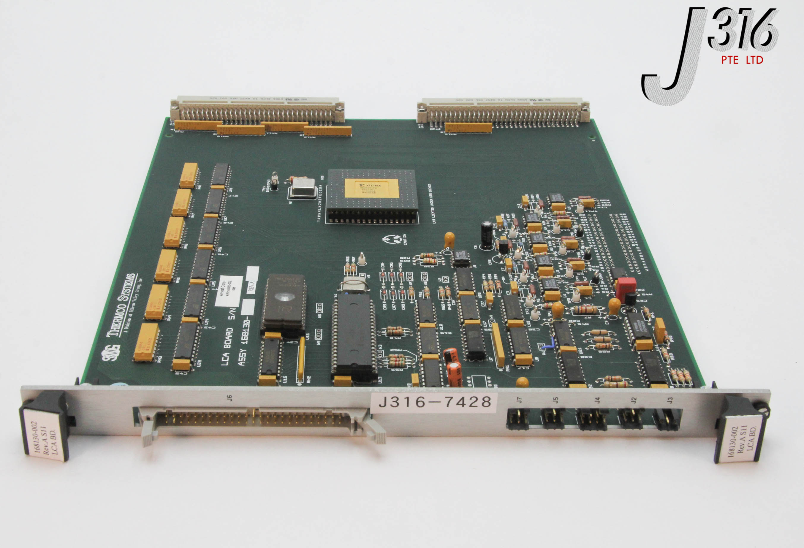 7428 SVG THERMCO SYSTEMS PCB LCA BOARD 168130-002