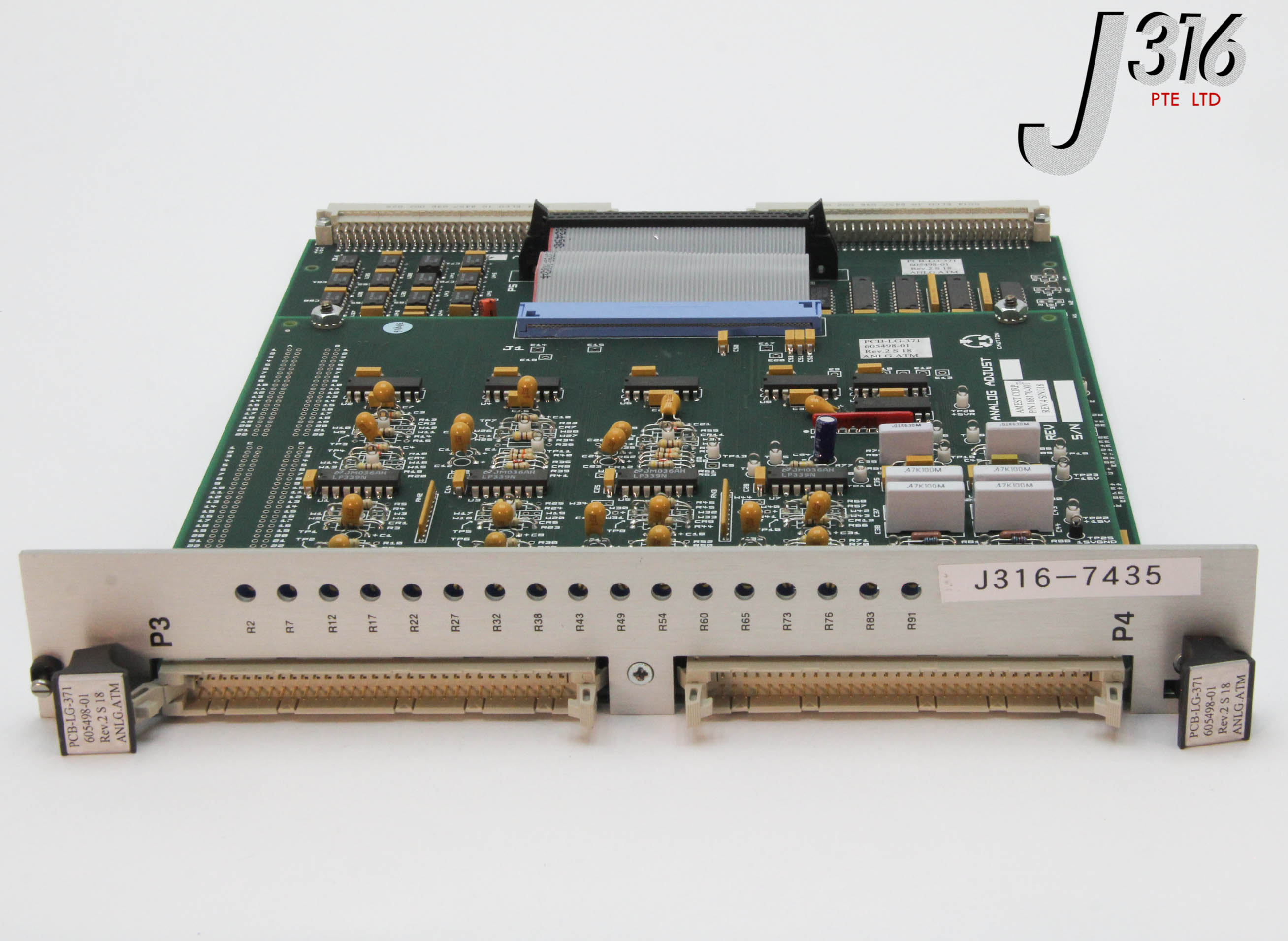 7435 SVG THERMCO SYSTEMS PCB-LG-371 ANALOG ATM, 168170-001 & 168160-001 605498-01