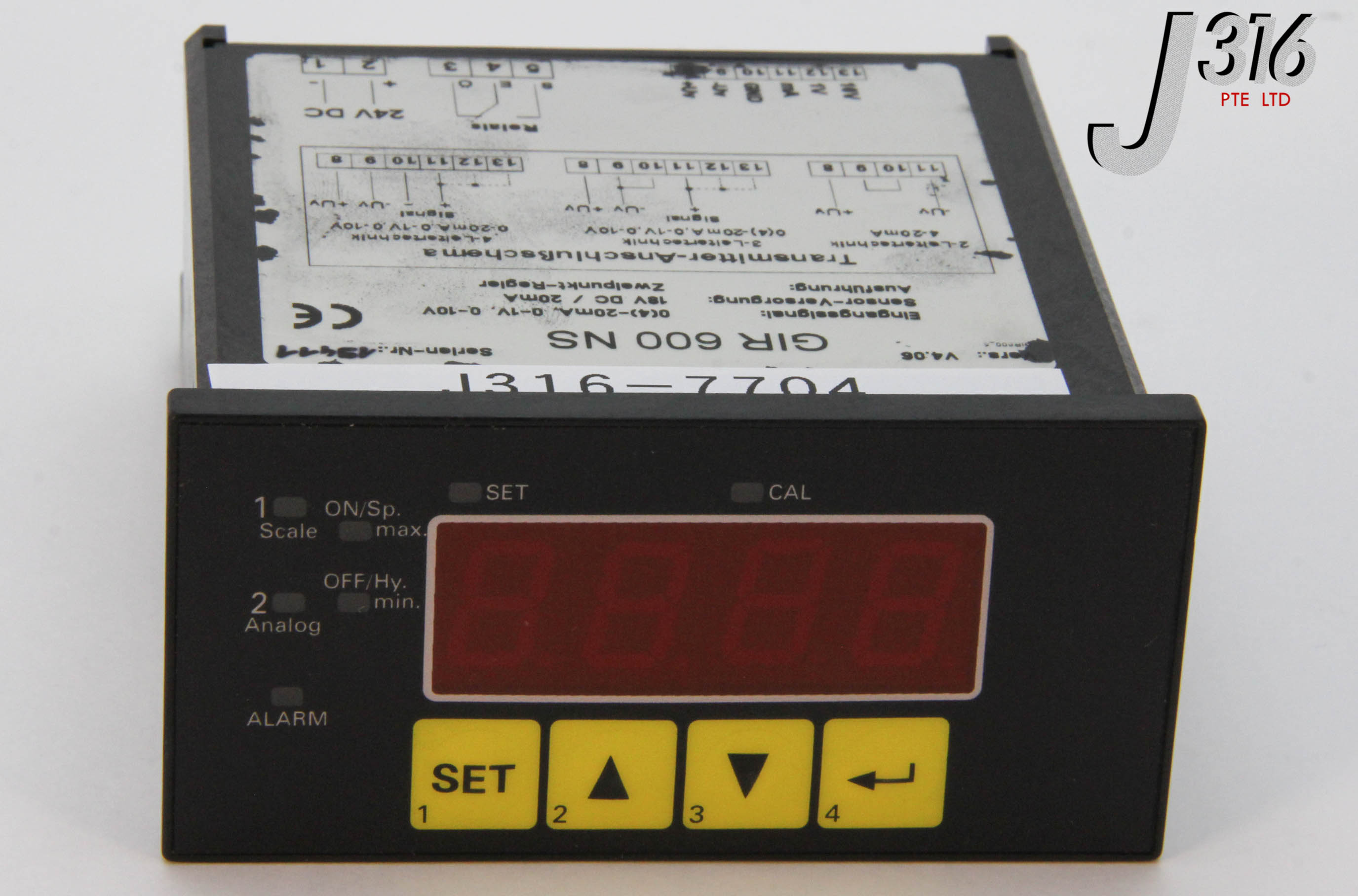 Greisinger GIR 200 Pt100 Regler 2-Punkt-Digital-Temperaturregler
