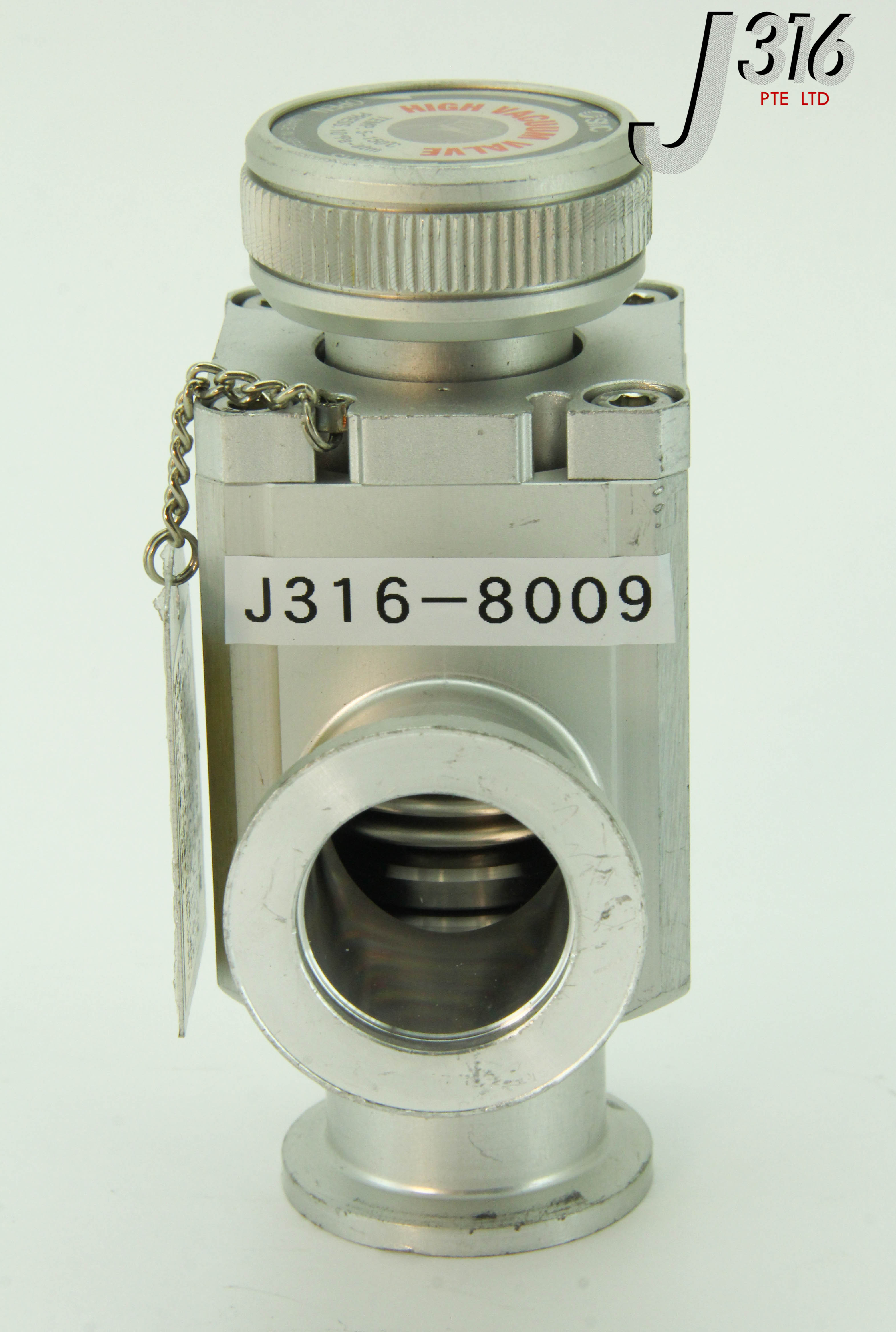 8009 SMC HIGH VACUUM ANGLE VALVE XLH-25