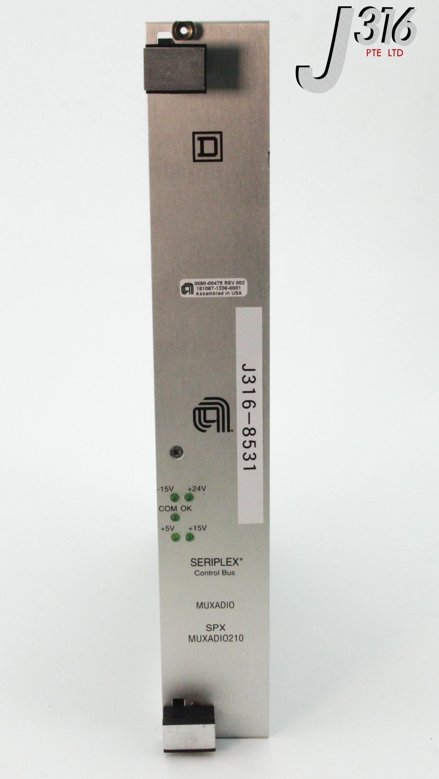 8531 APPLIED MATERIALS PCB SERIPLEX CONTROL BUS MUXADIO SPX MUXADIO210 W/ 0100-00294 0090-00475