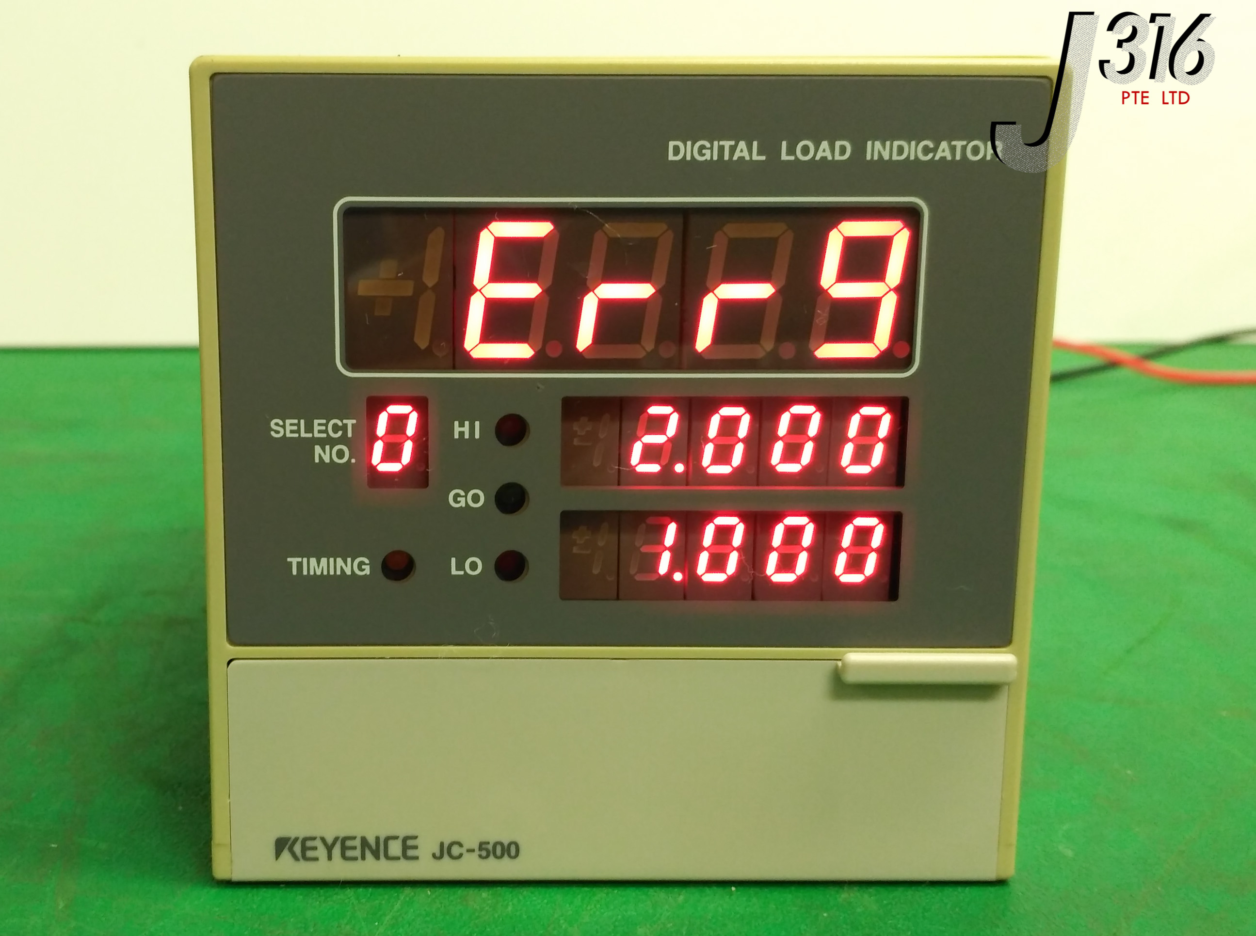 8628 KEYENCE DIGITAL LOAD INDICATOR MODULE JC-500