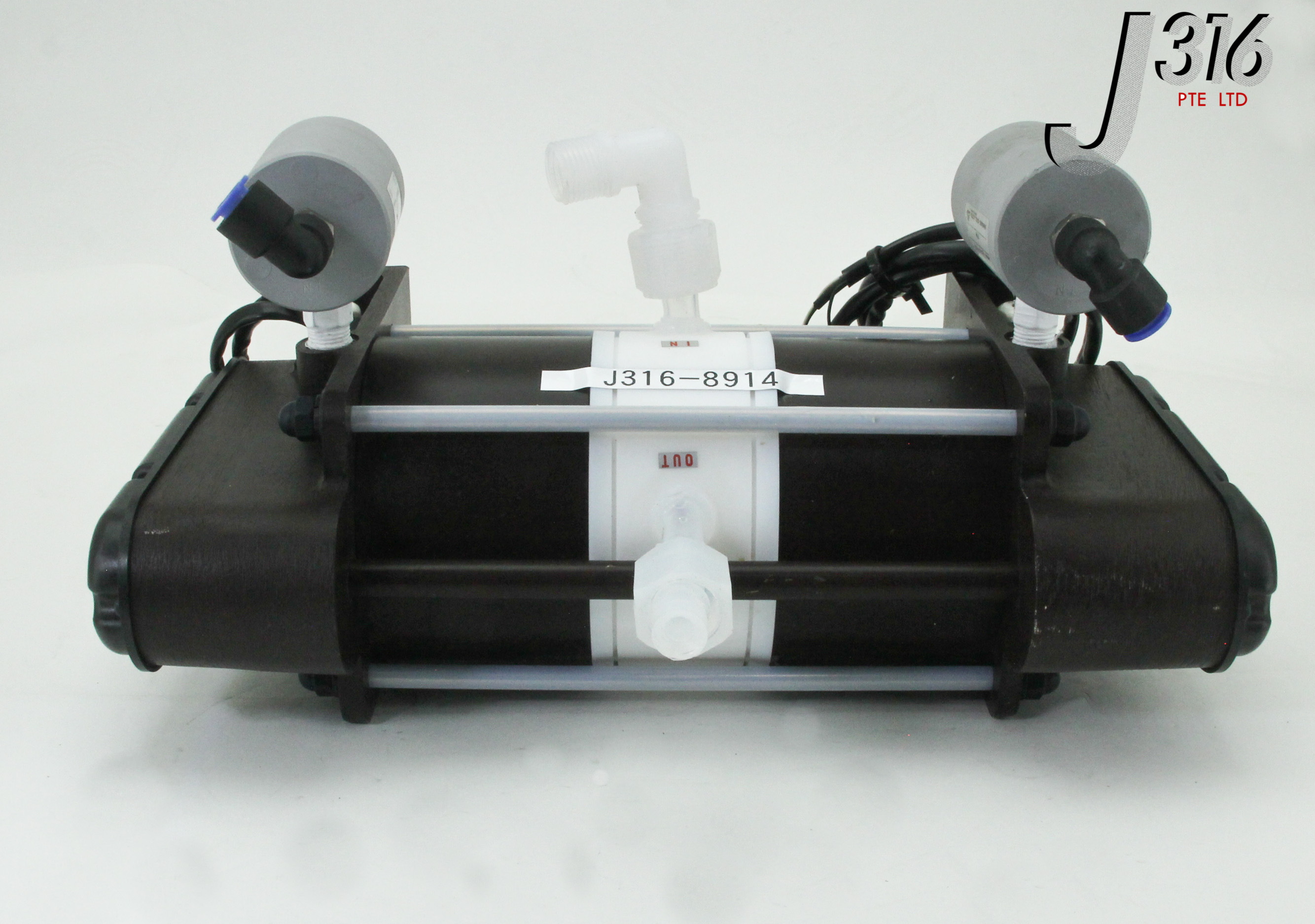 8914 IWAKI PNEUMATIC DRIVE BELLOWS PUMP FF-10BT2