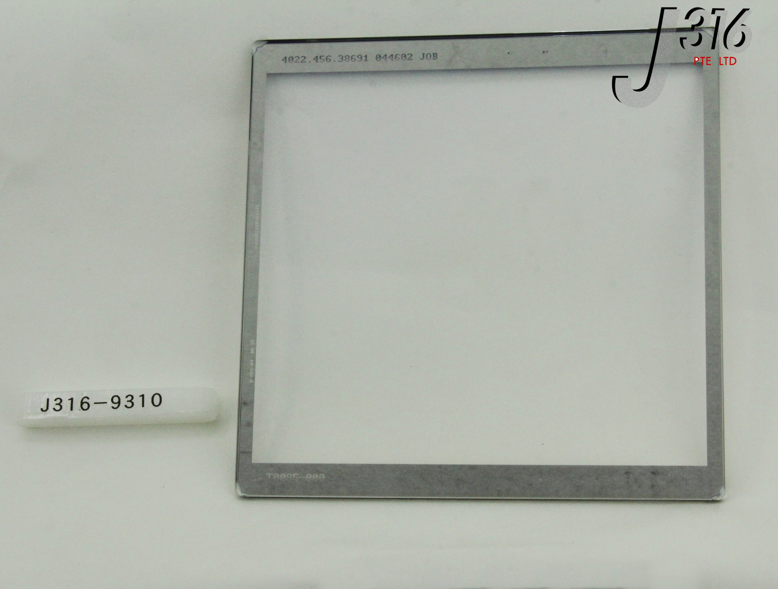 9310 ASML UCM TOP SPEC FILTER / 8X0, 4022.456.38971, 15.2CM x 15.2CM 4022.456.38691
