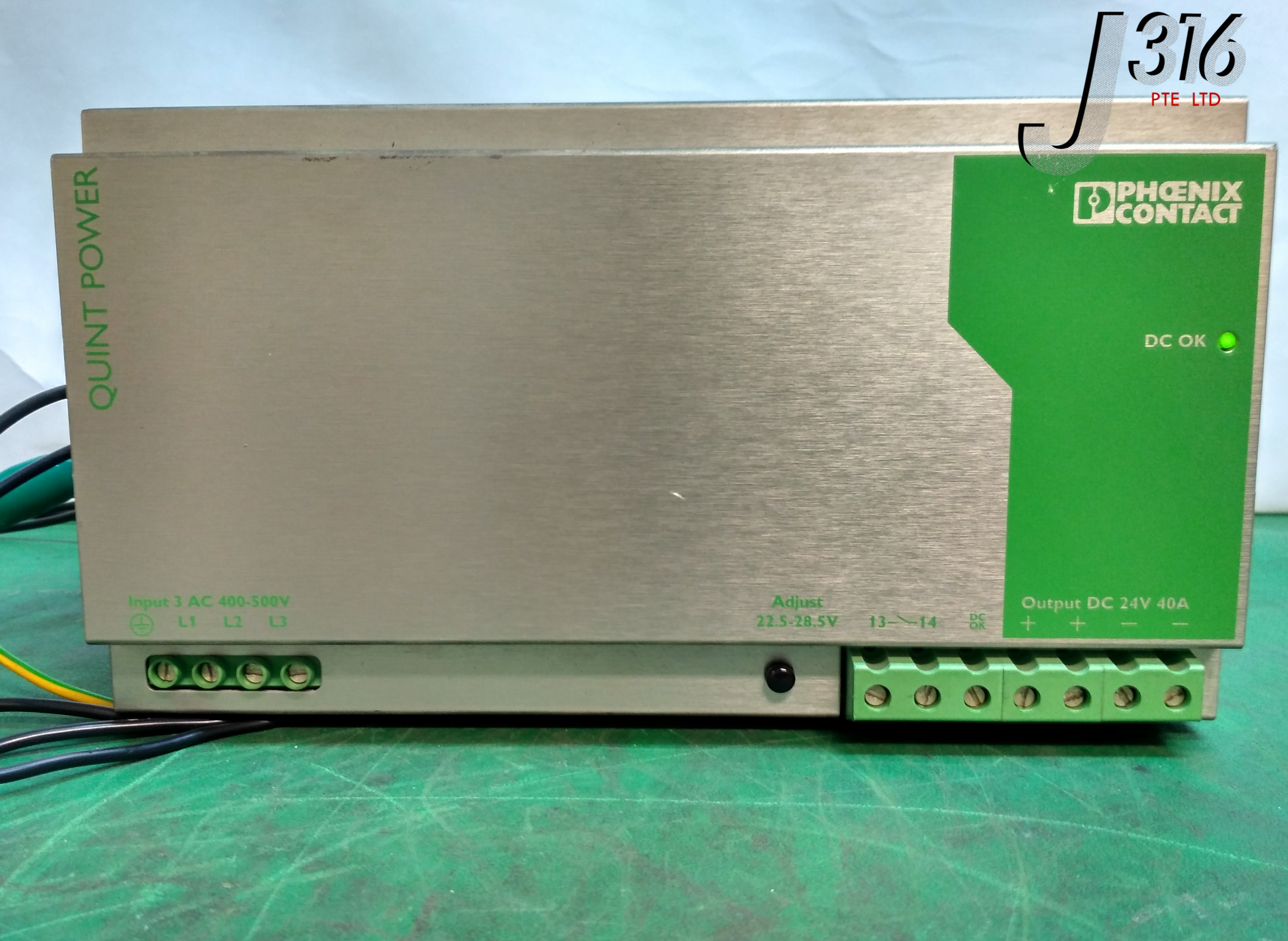Phoenix Contact QUINT-PS-3X400-500AC/24DC/40 Power Supply 40a Amp 24v-dc