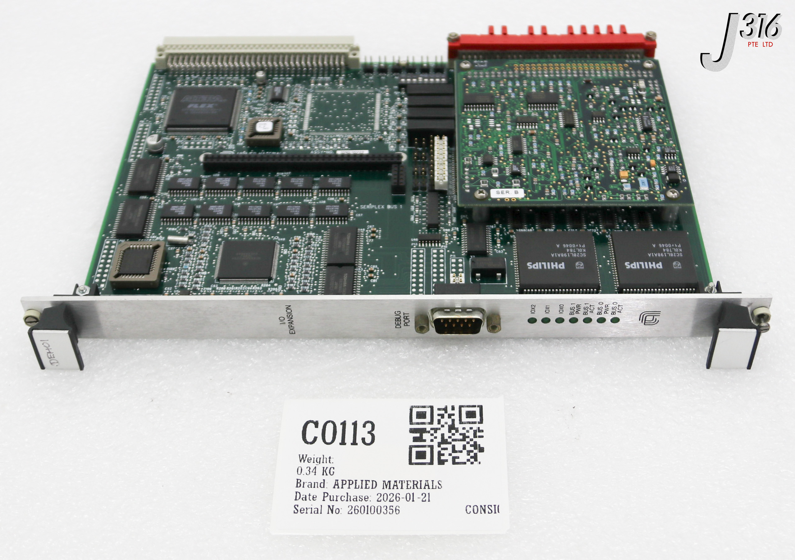 C0113 APPLIED MATERIALS I/O EXPANSION CARD 0090-00223