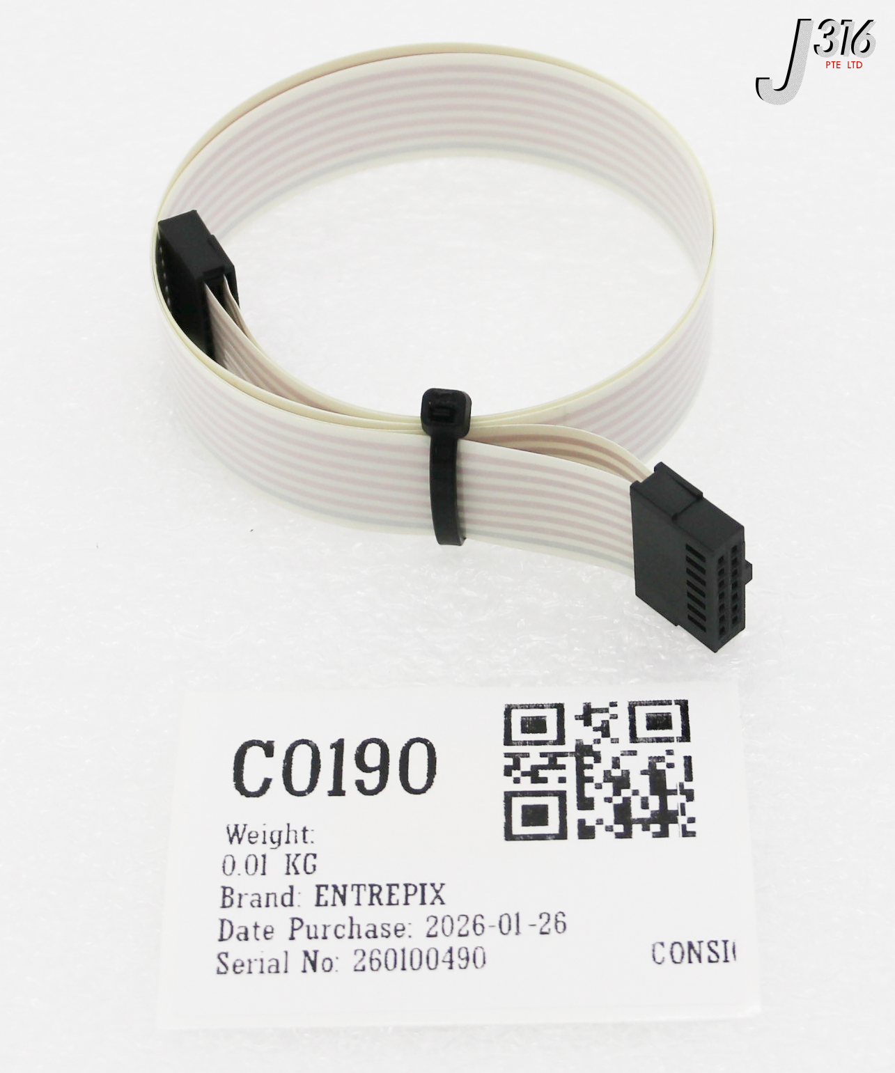 C0190 ENTREPIX RIBBON CABLE 21-8882-015