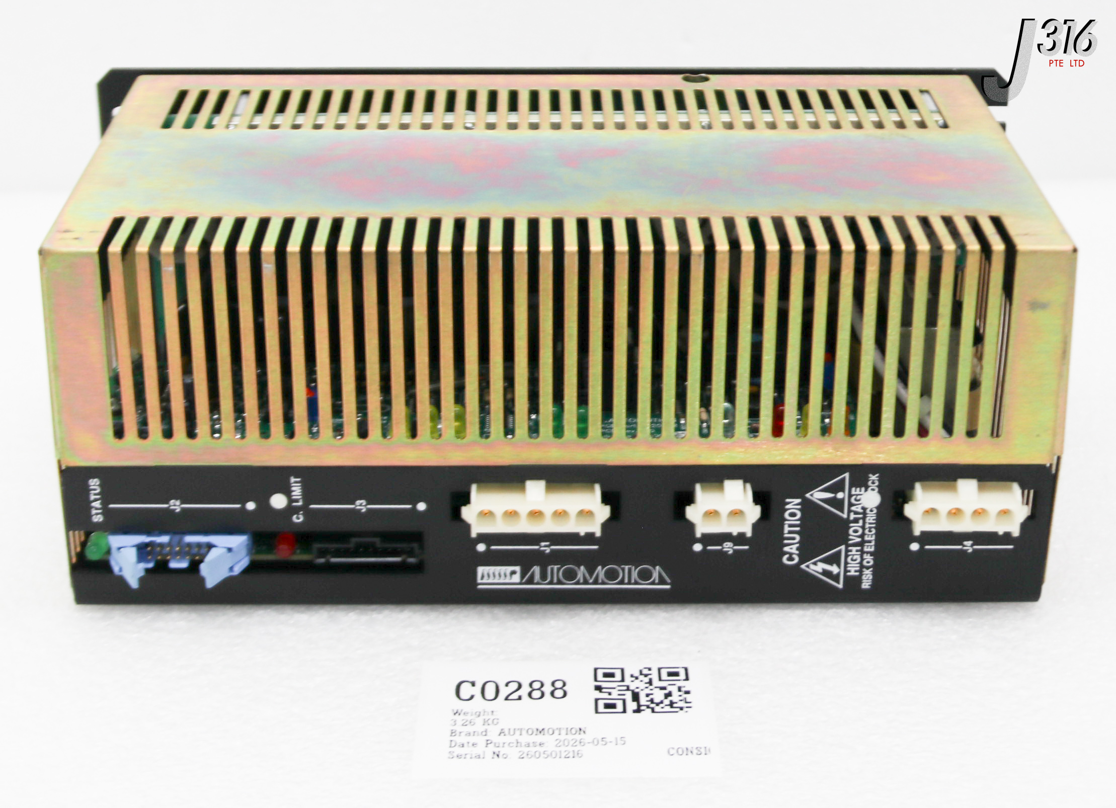 C0288 AUTOMOTION MOTOR CONTROLLER AND SERVO AMPLIFIER ALC20D1-010-1111