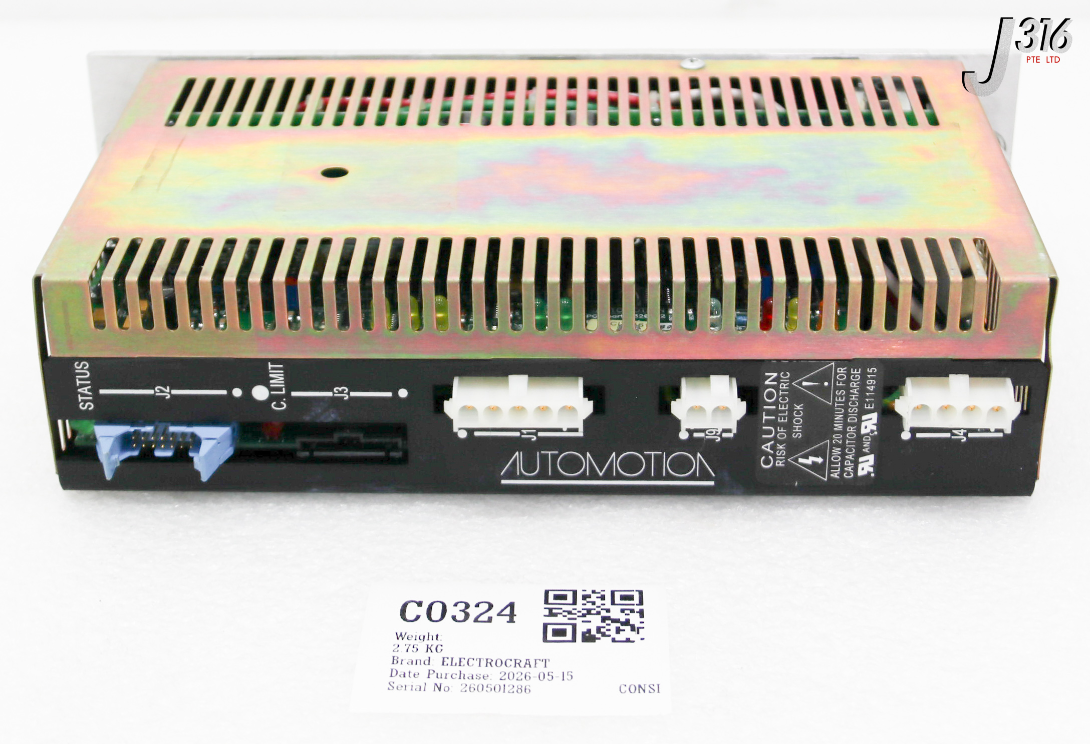 C0324 AUTOMOTION AUTOMOTION MOTOR CONTROL, 4009-16 ALC120R-010-1111