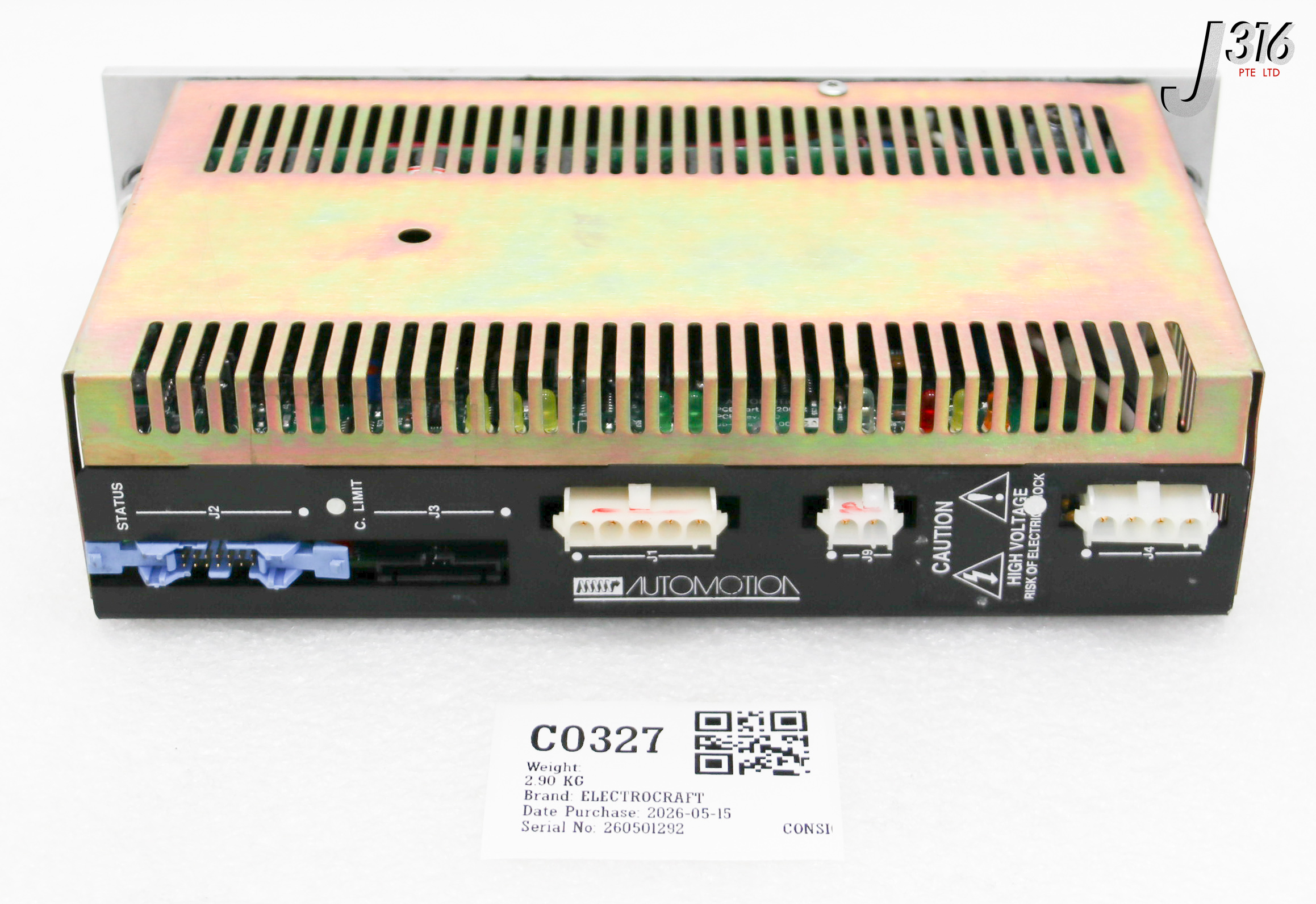 C0327 AUTOMOTION MOTOR CONTROL, 4009-13-R3S ALC250R-010-1111