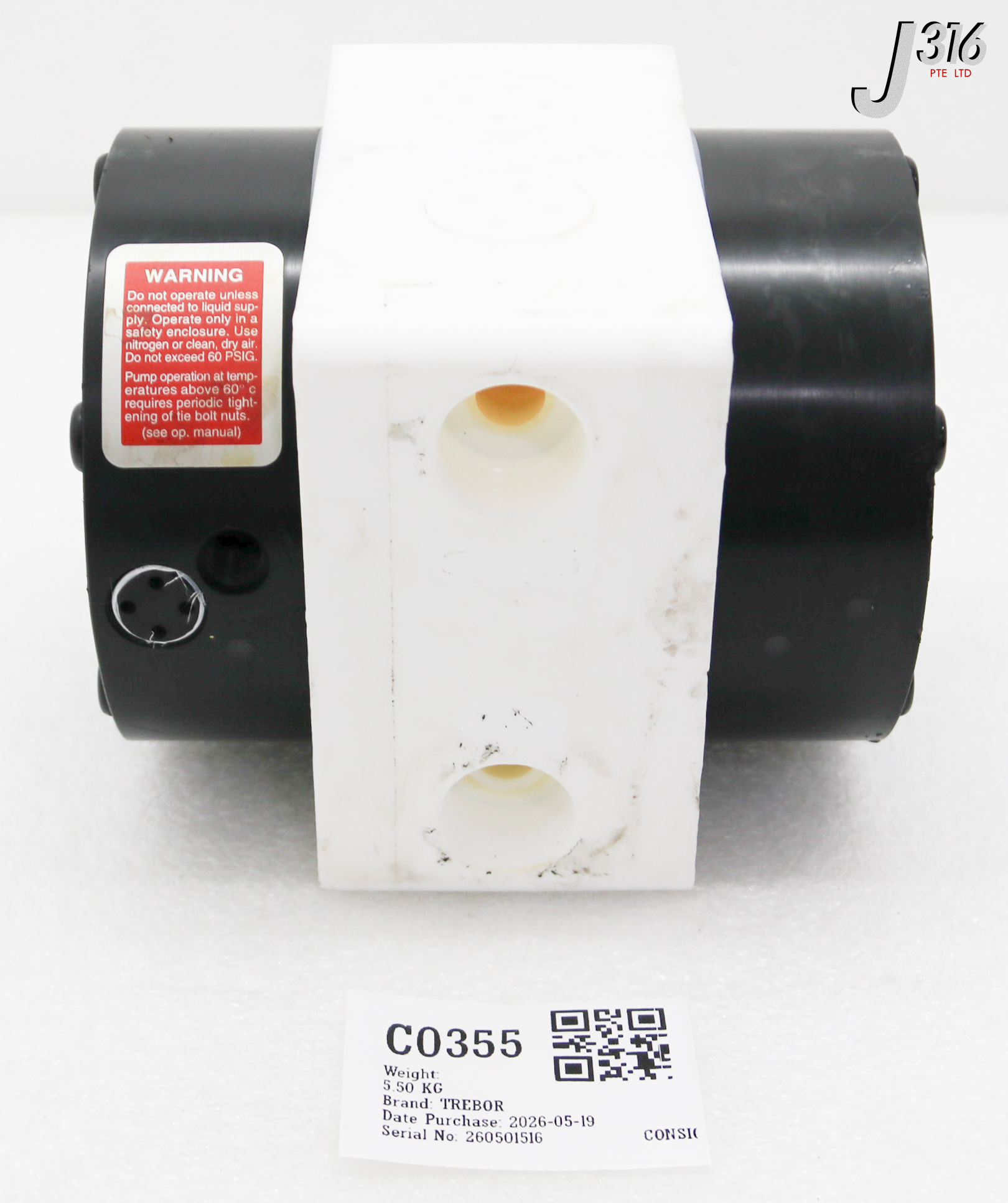 C0355 TREBOR CHEMICAL PUMP MAGNUM 610
