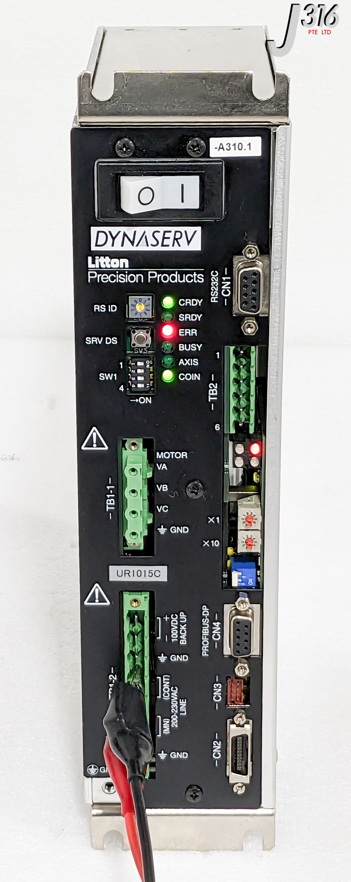 C1002 YOKOGAWA DD SERVO ACTUATOR, DYNASERV UR1015C8DB-2PN*C/L1D020530