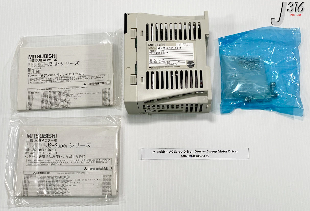 C2306 MITSUBISHI AC SERVO DRIVER, MELSERVO MR-J2-03B5-S125