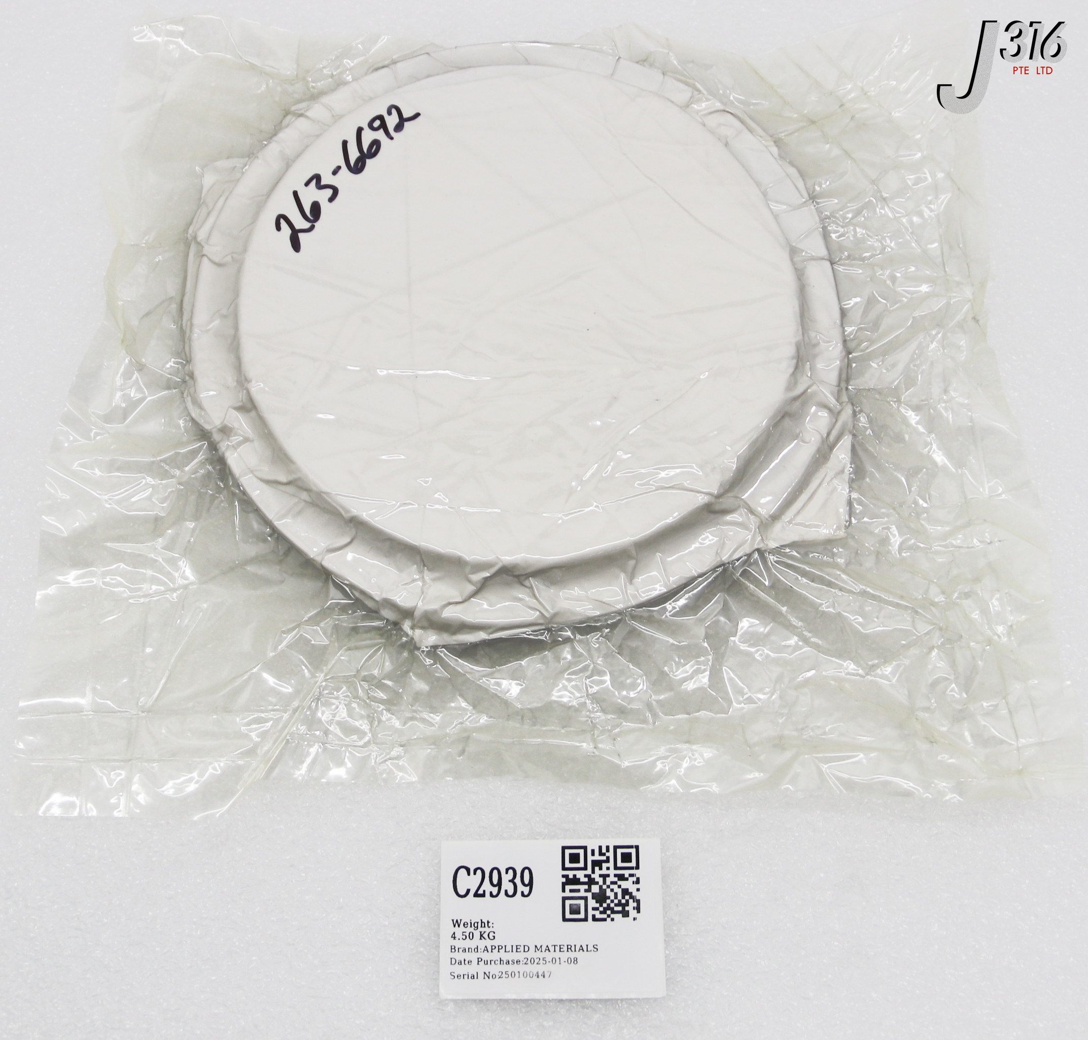 C2939 APPLIED MATERIALS LASED PEDESTAL 200MM SNNF SML FLT (REFURB) 0040-18219