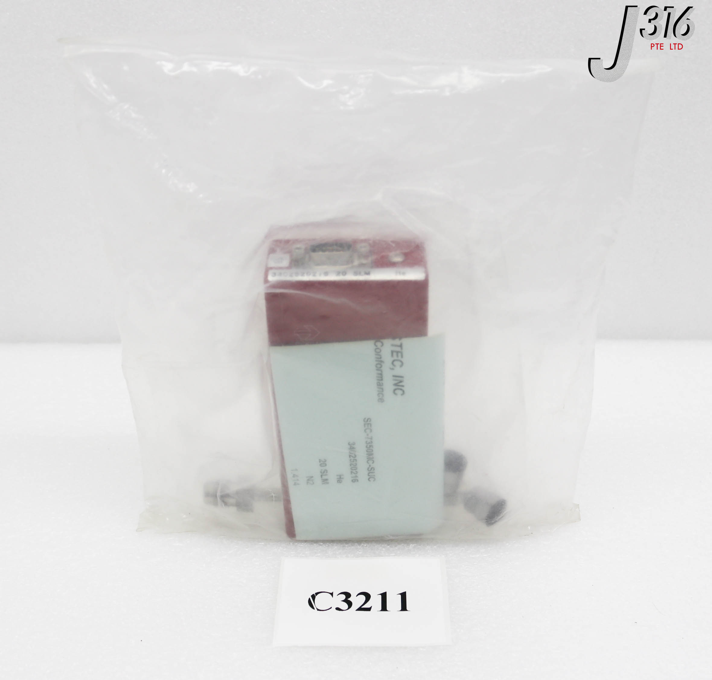 C3211 APPLIED MATERIALS MFC 7350 20SLM HE 1/4VCR MTL NC 9P-D, SEC-7350M (REFURB) 3030-08471