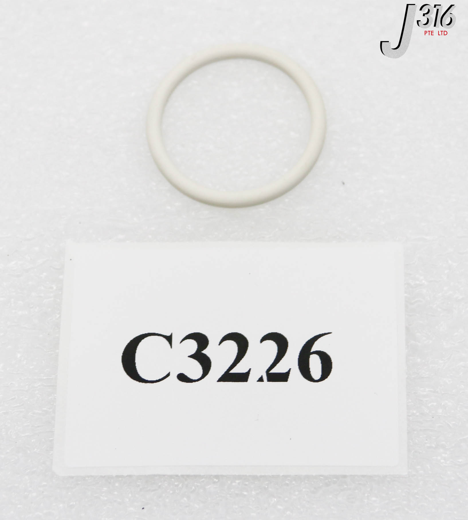 C3226 APPLIED MATERIALS O-RING, WHITE, 1.359 ID X .139 C/S, KALREZ (NEW) 3700-01690