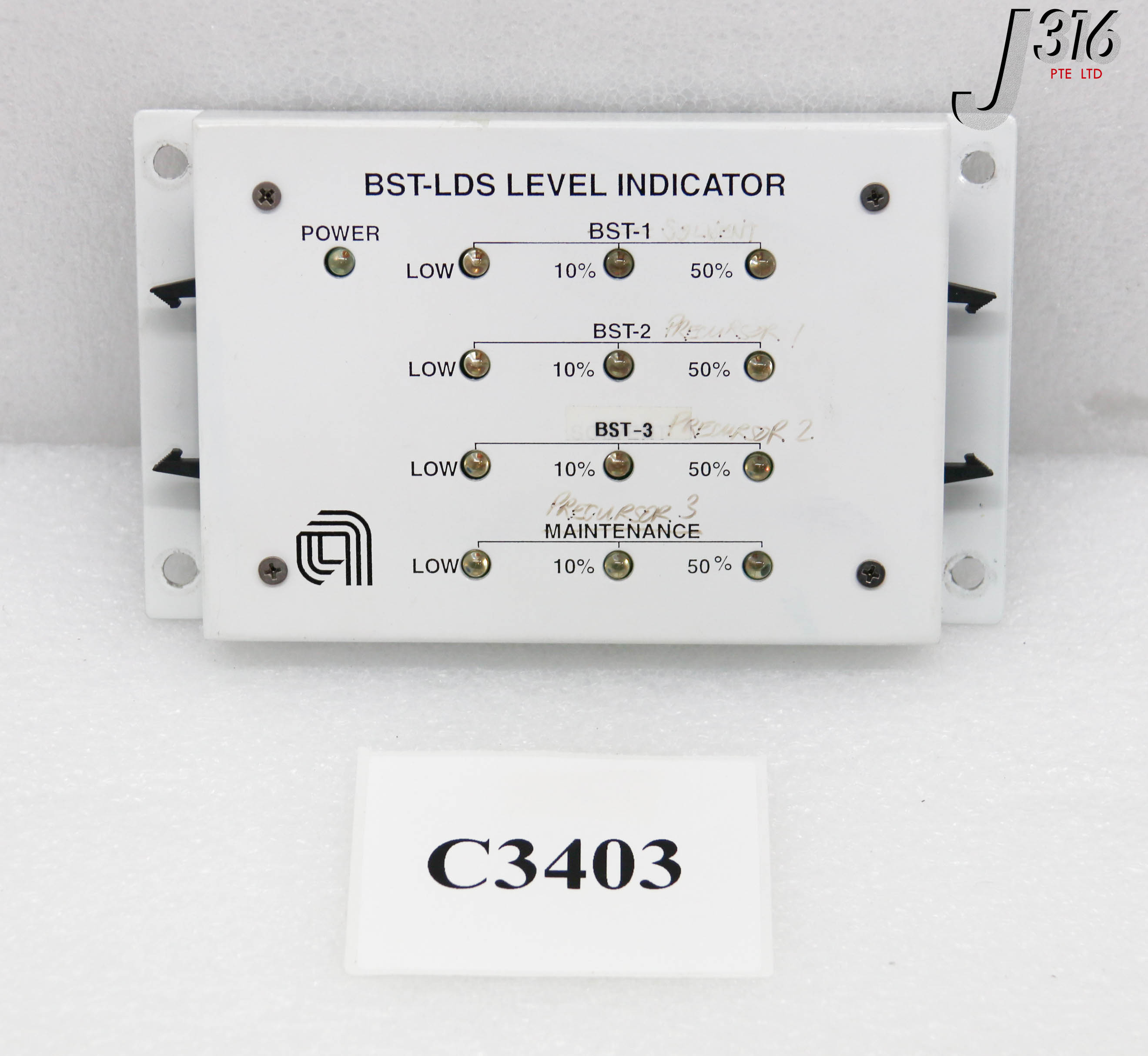 C3403 APPLIED MATERIALS PCB ASSY, BST LEVEL SENSOR 0100-35286