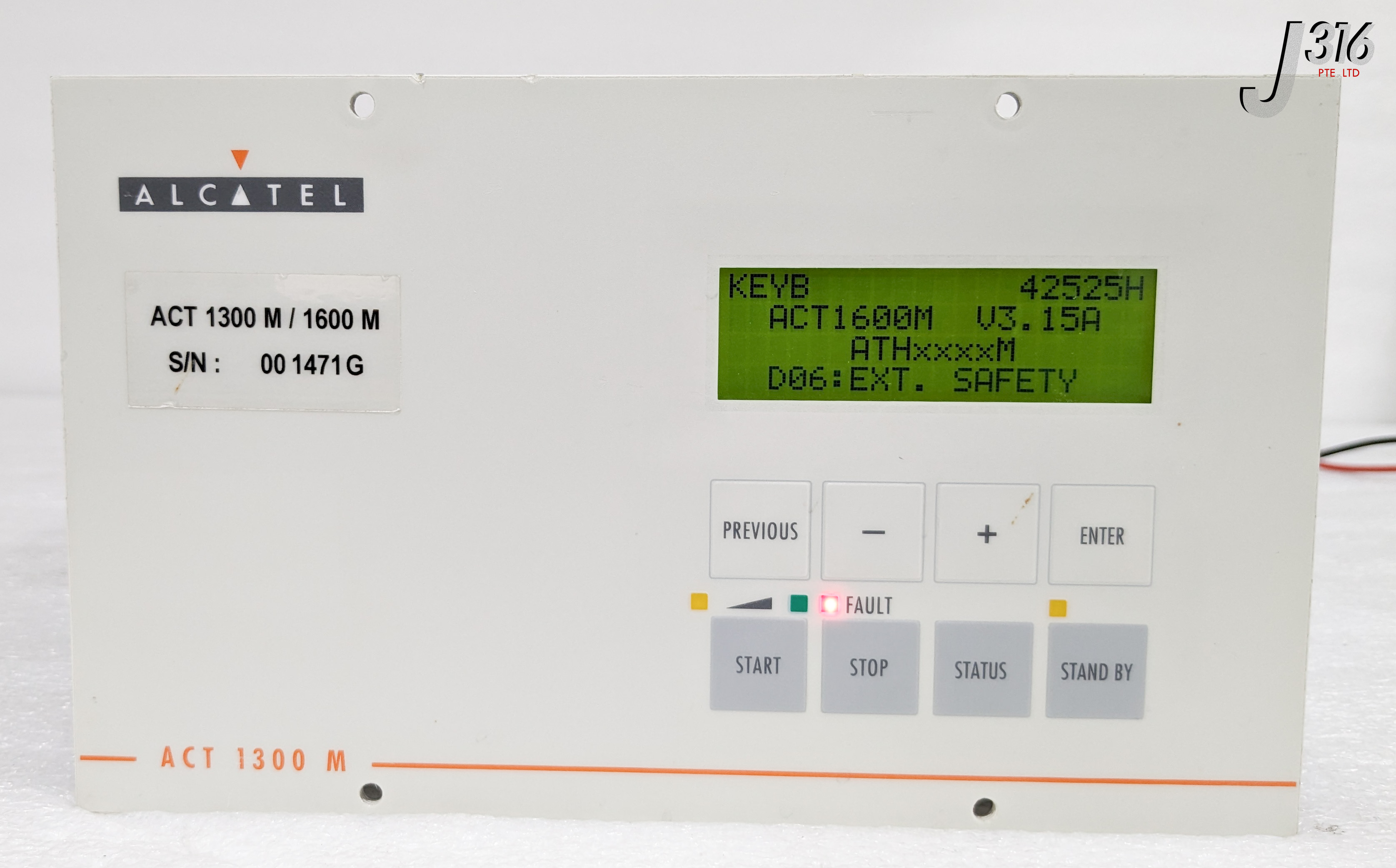 C3730 ALCATEL TURBO PUMP CONTROLLER ACT 1300 M / 1600 M
