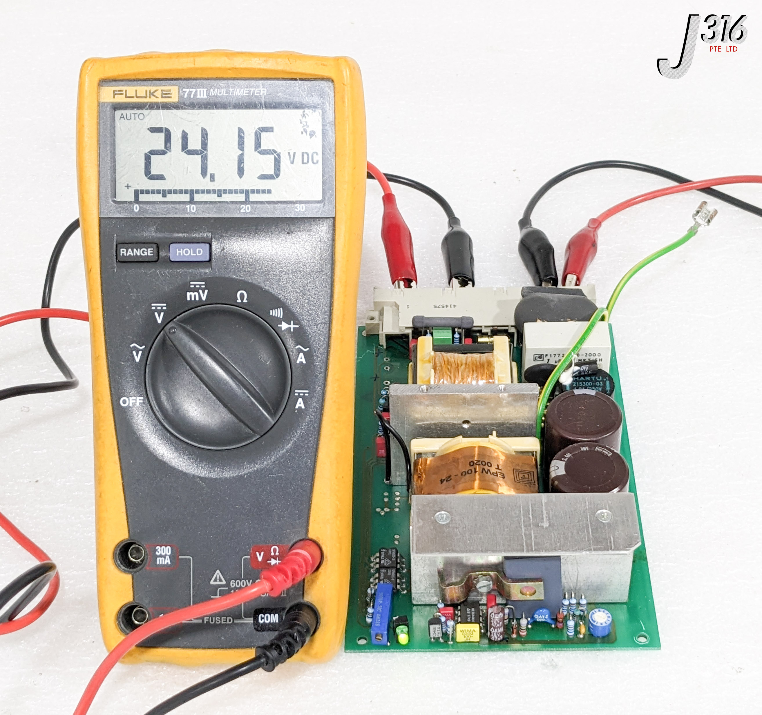 C3783 TELEFRANK POWER SUPPLY, 24VDC 4.1A EPW100-23/230