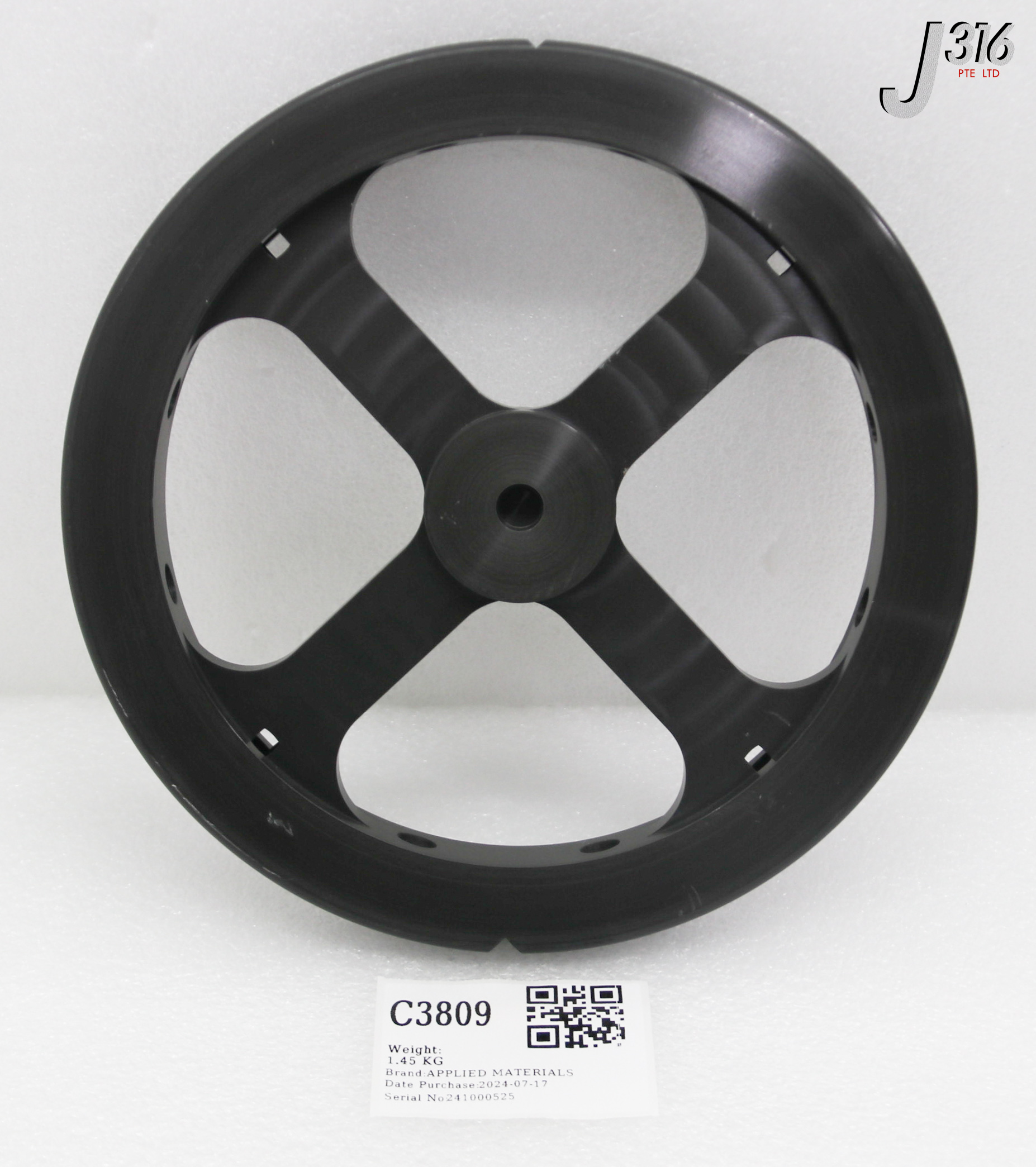 C3809 APPLIED MATERIALS PLATE ASSY 0021-02678