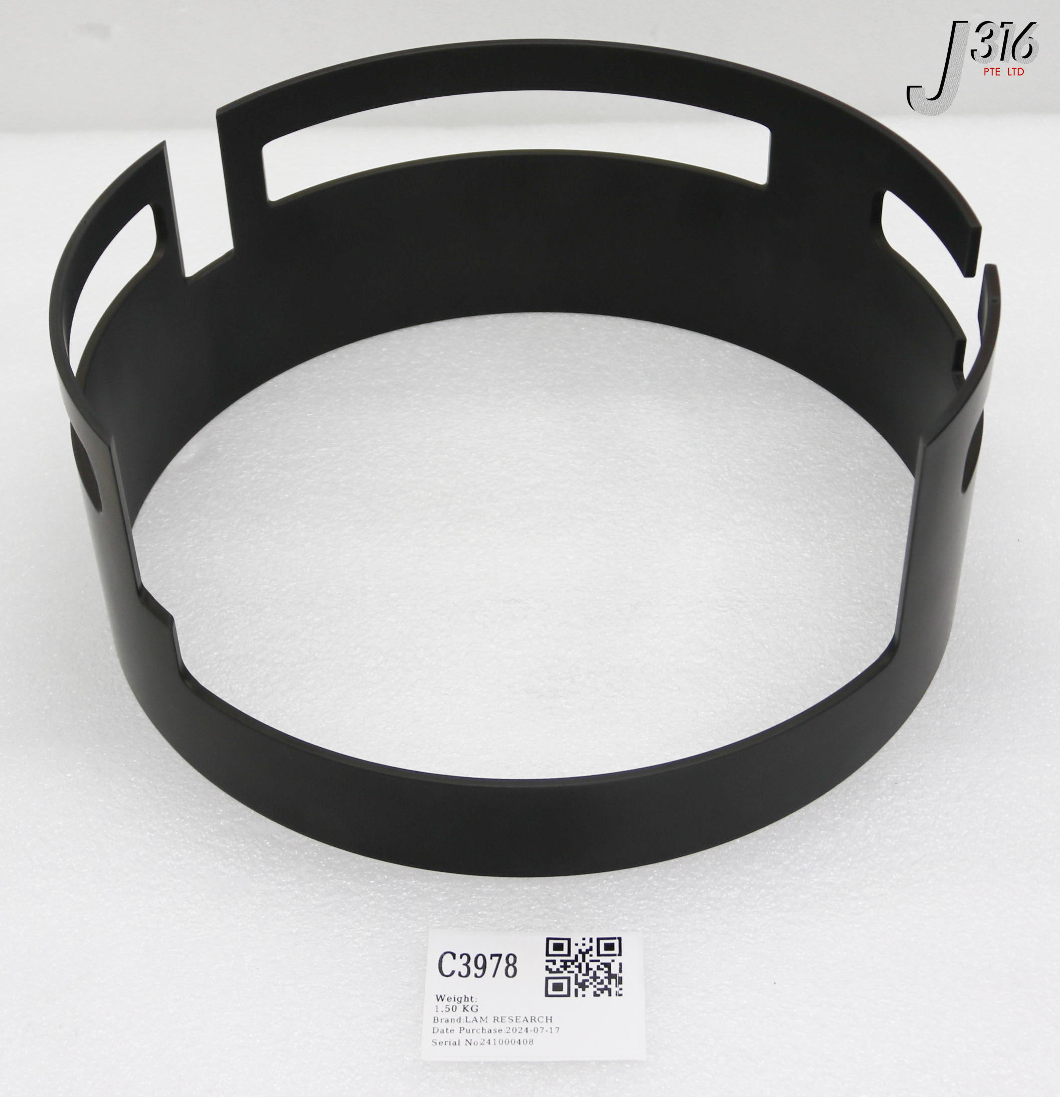 C3978 LAM RESEARCH LINER, CHAMBER REANODIZED, 9600PTX 715-330825-007