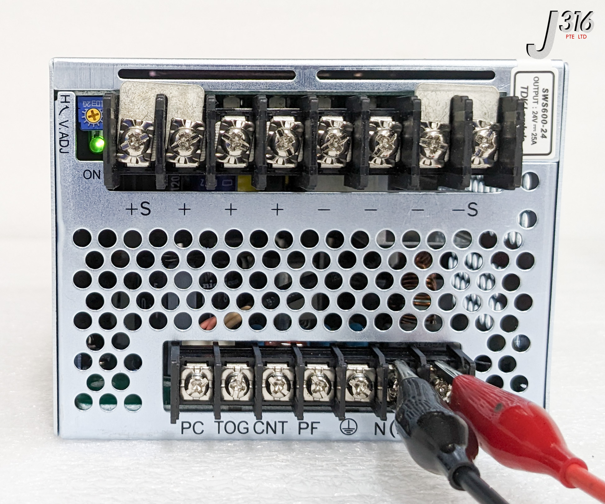 C4050 TDK-LAMBDA POWER SUPPLY, 24V (NEW) SWS600-24