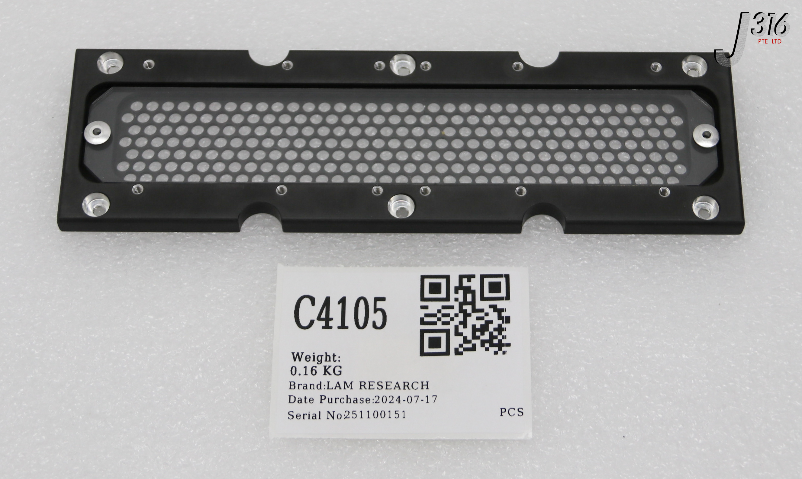 C4105 LAM RESEARCH RTNR UNIV WINDOW CAPTIVE 839-011039-006