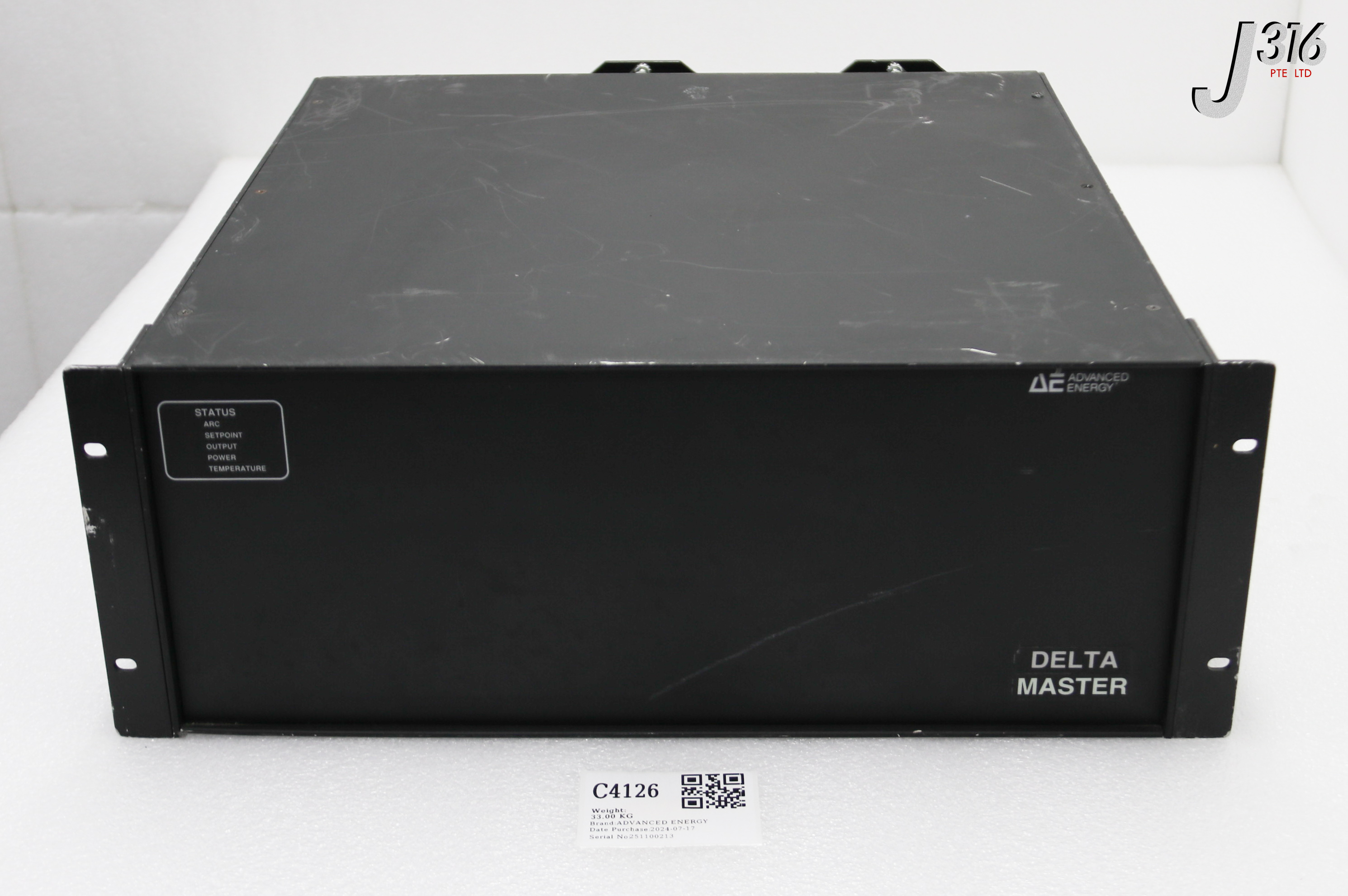 C4126 ADVANCED ENERGY DELTA MASTER 20KW GENERATOR 3152194-013
