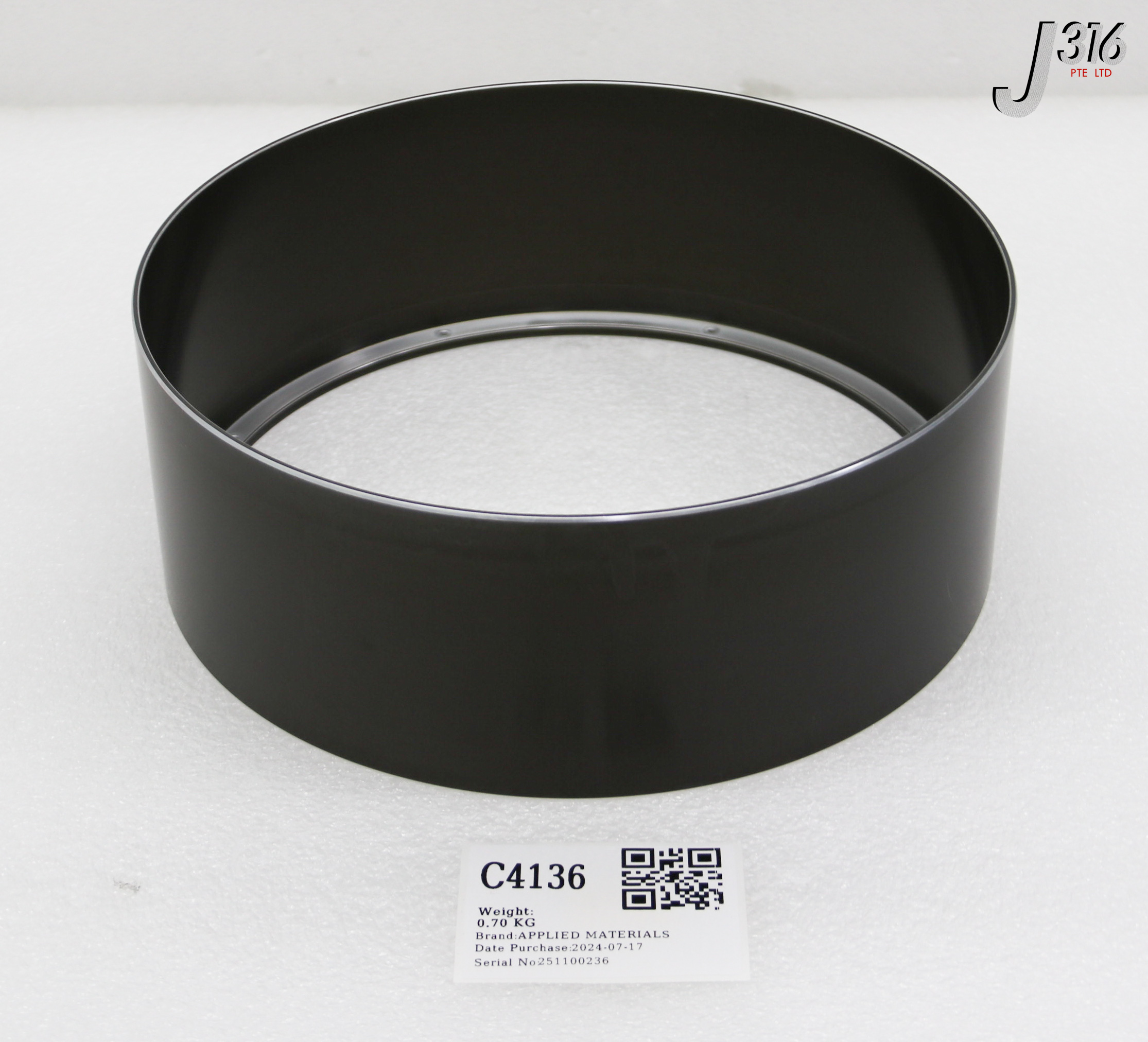 C4136 APPLIED MATERIALS CYLINDER EXTERNAL METAL ETCH CHAMBER (NEW) 0021-97477