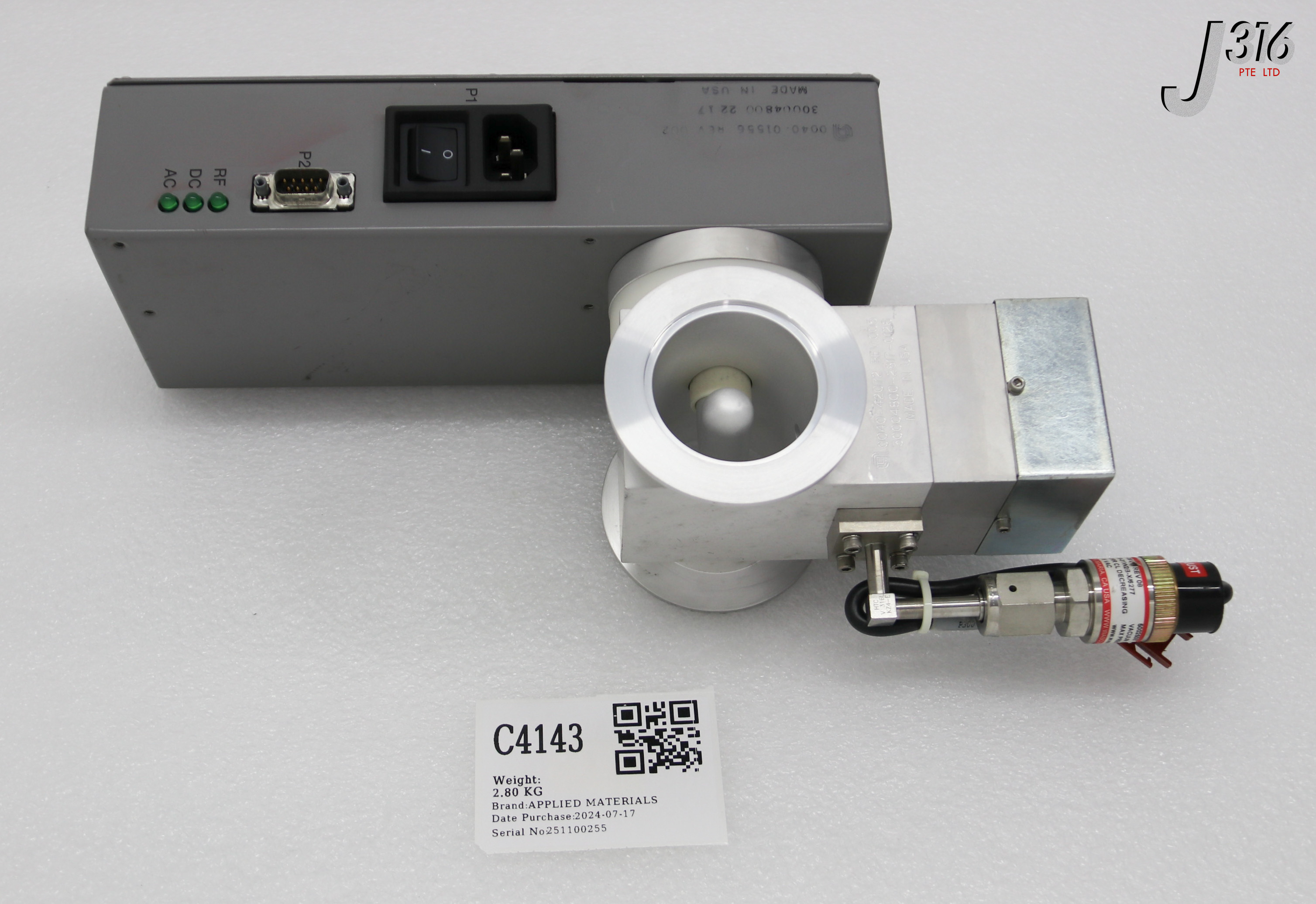 C4143 APPLIED MATERIALS ENDPOINT DETECTOR, 0100-02286, 0150-40518, 0150-01220 0010-17814