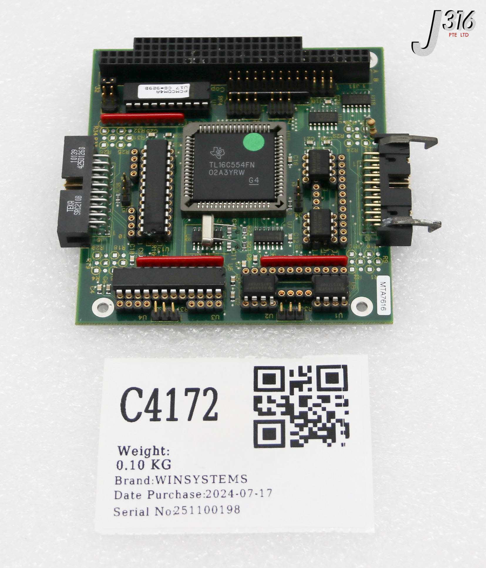 C4172 WINSYSTEMS PCM-COM4A 400-0237-000B