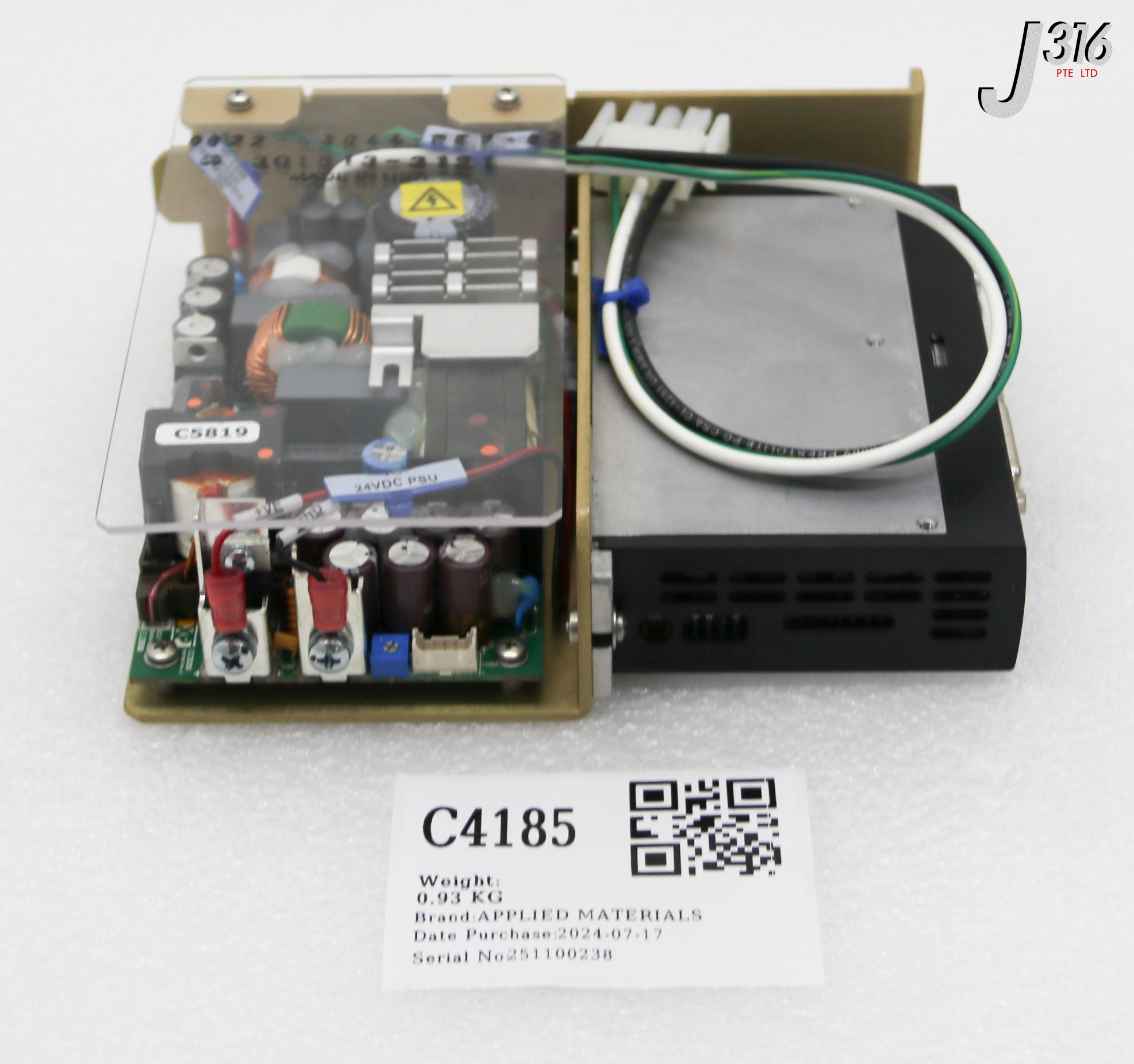 C4185 APPLIED MATERIALS ORIENTIAL MOTOR RBD242A-V STEPPING MOTOR DRIVER ASSY 0042-11942