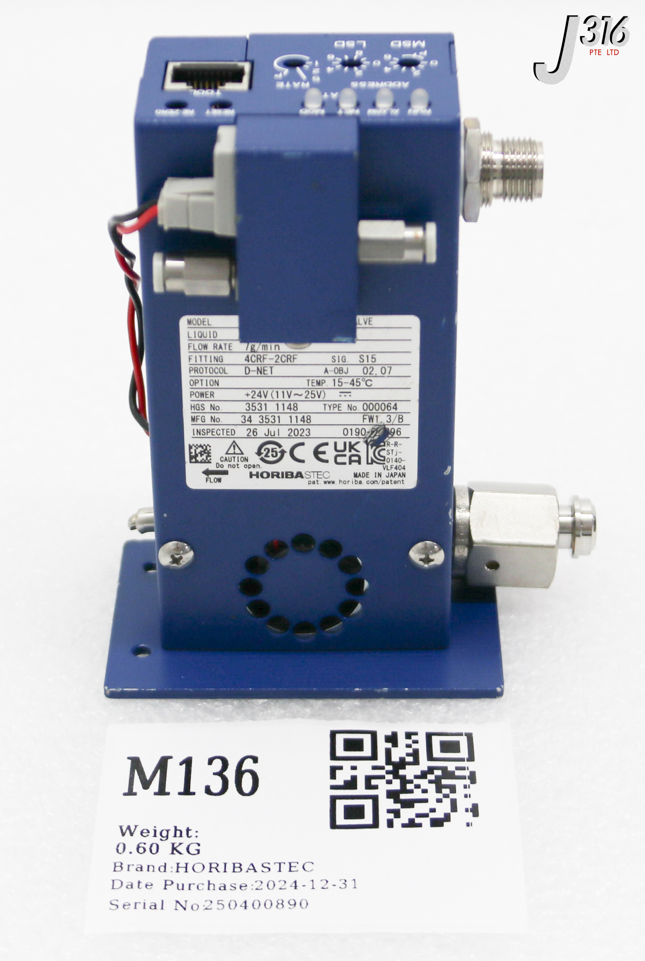 M136 HORIBASTEC LFC (PARTS) LF-F404M-A-EVD