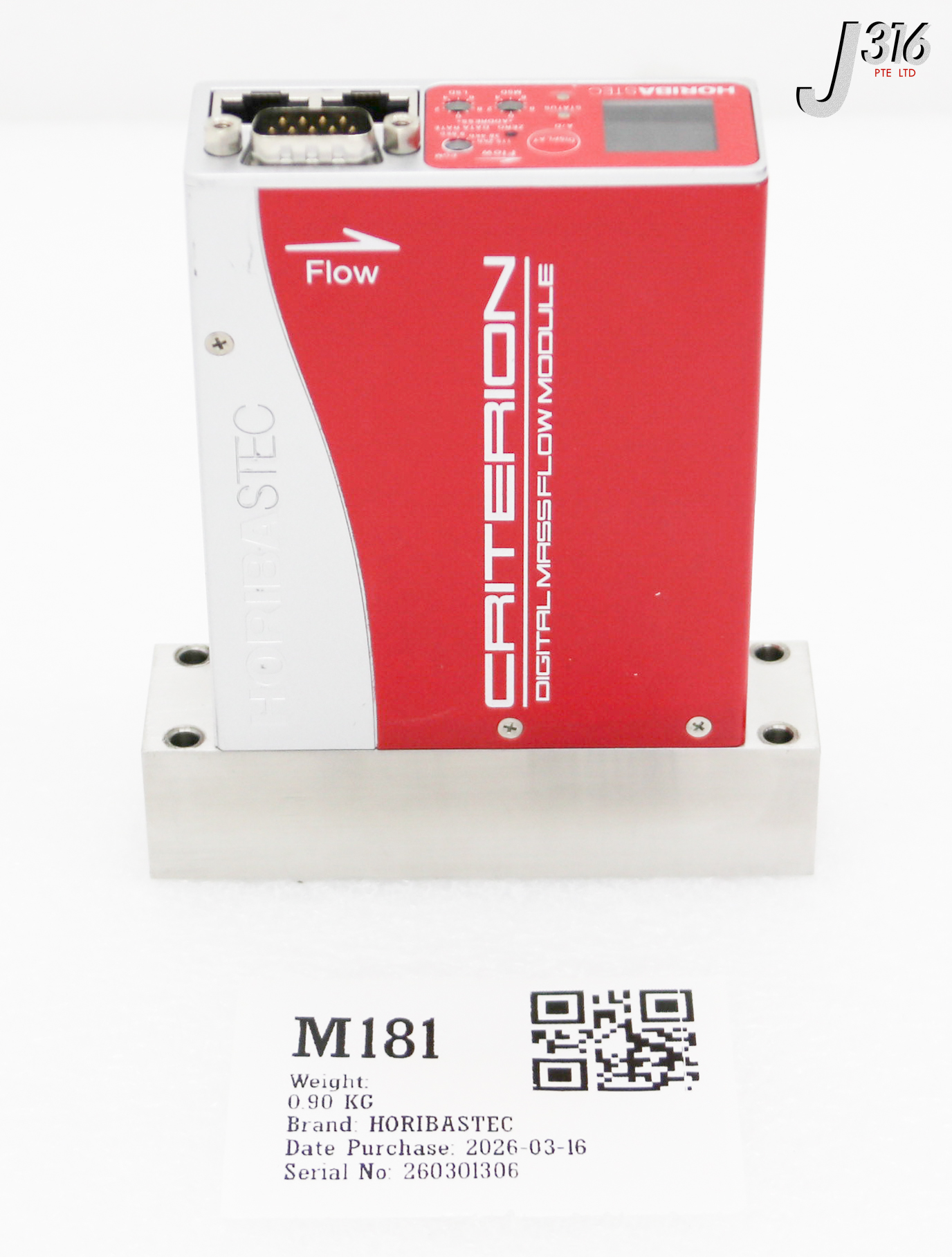 M181 HORIBASTEC CRITERION DIGITAL MASS FLOW MODULE SEC-Z513MGX