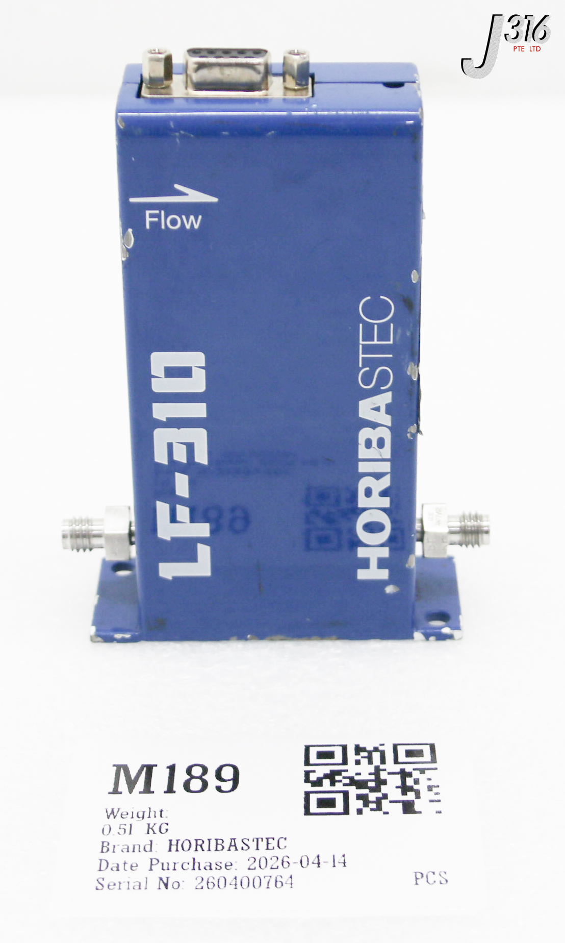 M189 HORIBASTEC LIQUID MASS FLOW METER LF-310