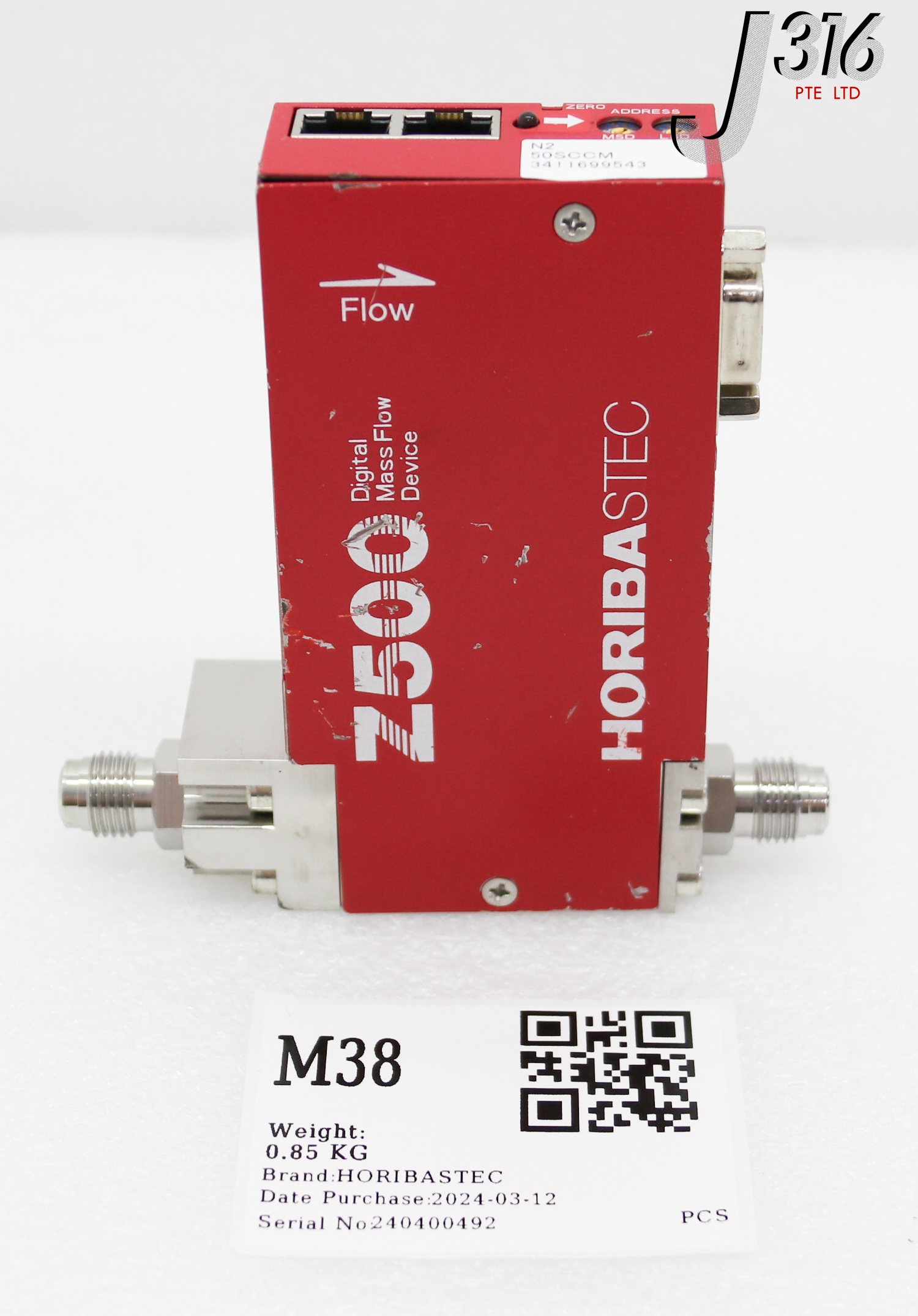 M38 HORIBASTEC MFC, Z500 SERIES, VCR MALE SEC-Z513MGX