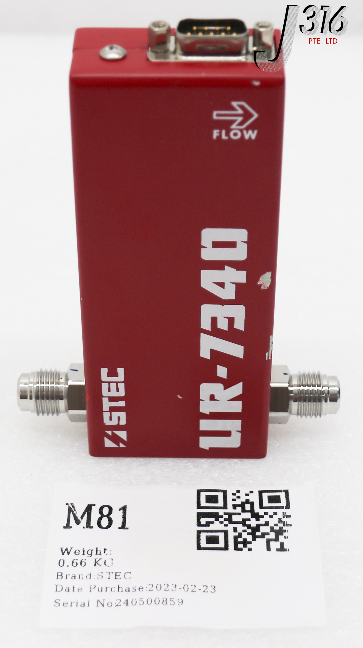M81 STEC MFC, UR-7340 AUTO PRESSURE REGULATOR UR-7340MC