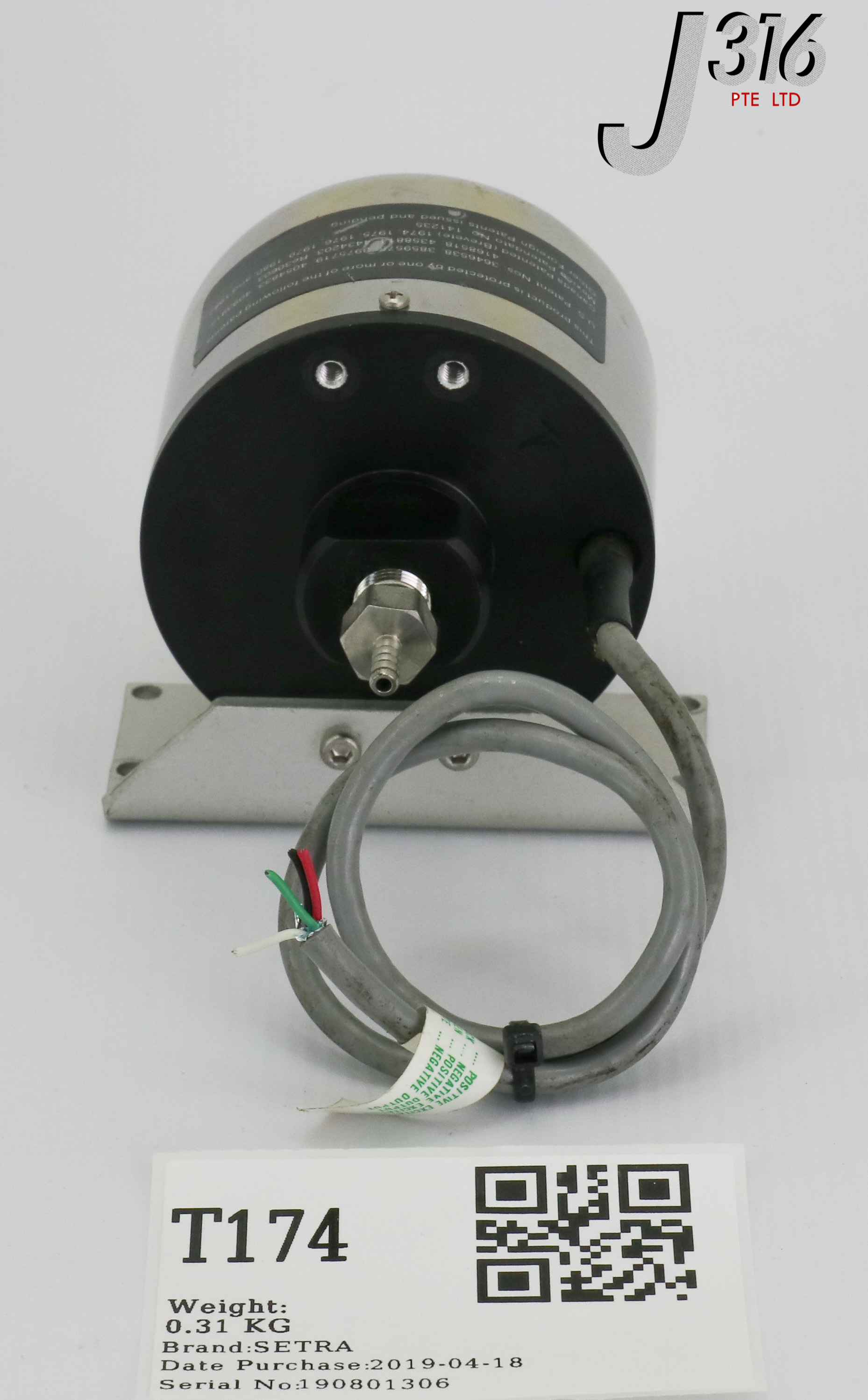 T174 SETRA PRESSURE TRANSDUCER, 800-1100 MBAR, 24VDC 270